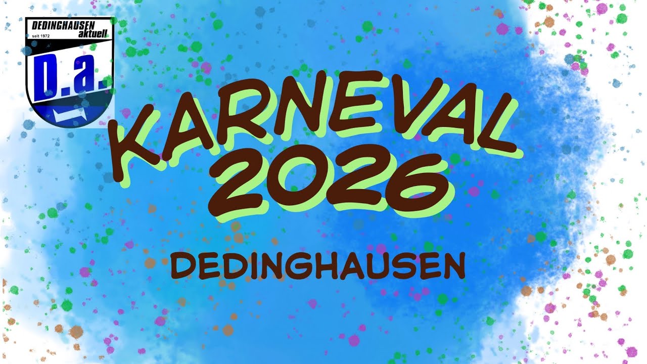Karneval 🎊 in Dedinghausen  | Zusammenschnitt aller Events 