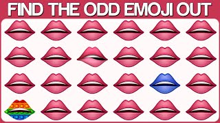 HOW GOOD ARE YOUR EYES #741 | Find The Odd Emoji Out | Emoji Puzzle Quiz