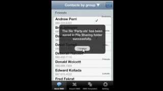 Excelsms Send Messages To The Contacts On Your Iphone