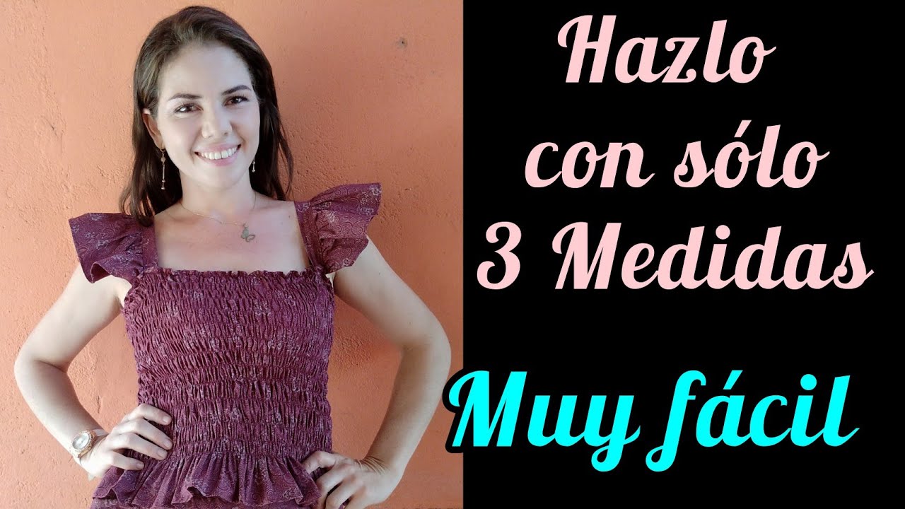 Crop Top fruncido con Hilo elástico. ¿Cómo calcular la cantidad de tela? Clase #36🧡