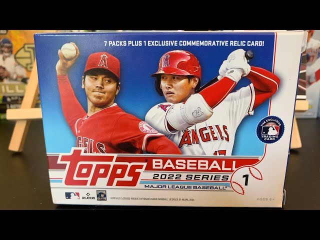 2022 Topps Series 1 Baseball Blaster! Nice Commemorative Relic Card!