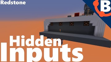 Hidden Input Devices | Redstone 1.11