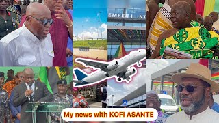 Watch what Nana Addo says to Otumfuo and Kumasi during the commission of Kumasi Airport