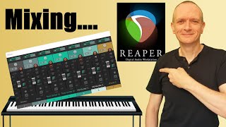 Mixing a song on Reaper | My mixing process