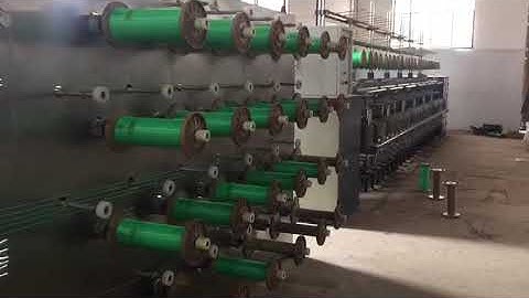 NEW PP rope machine line : extruder--ring twister --rope machine