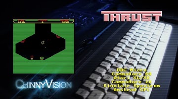 ChinnyVision - Ep 169 - Thrust - BBC, C64, Atari XL/XE, C16, Spectrum, Amstrad CPC