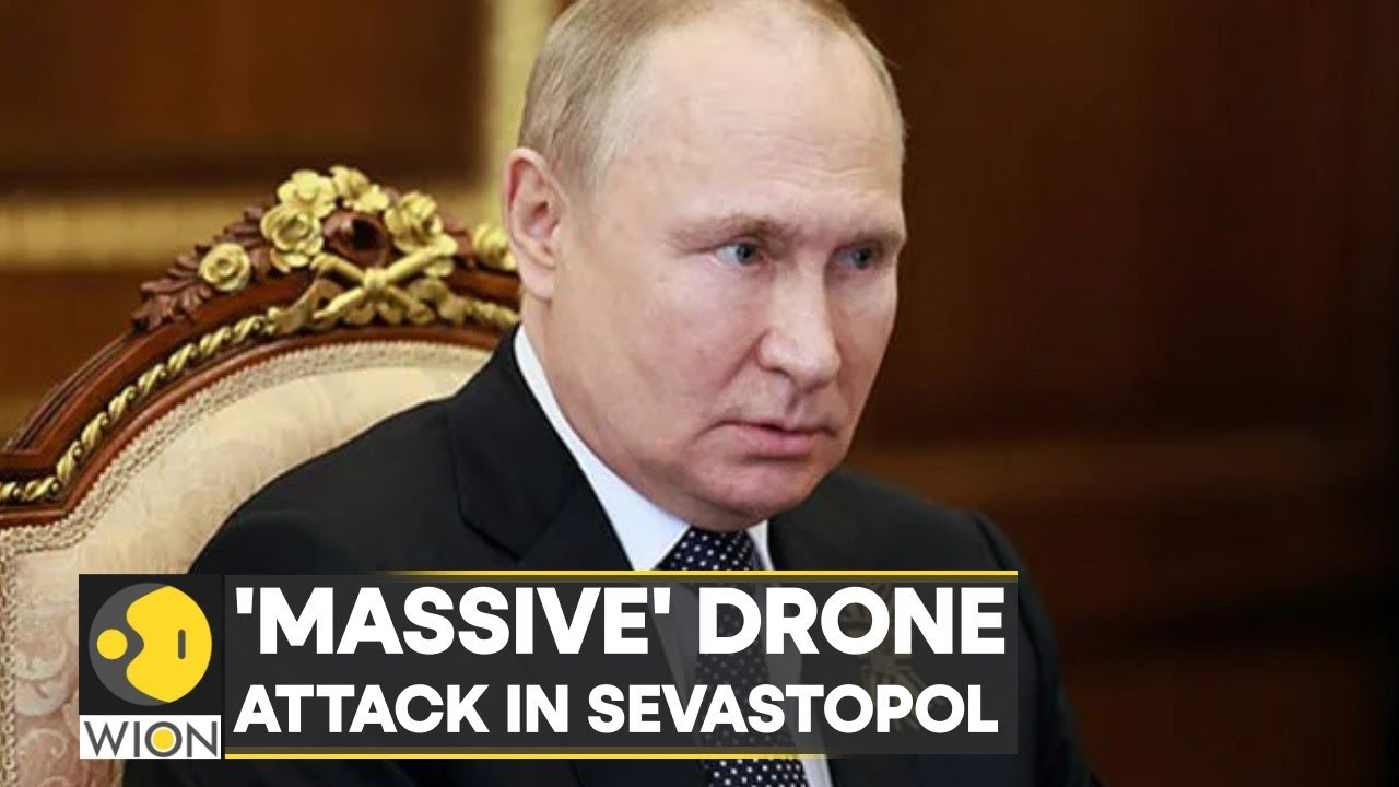 Drone attack in Crimea’s Sevastopol; Russia backs out of Ukraine grain deal | World News | WION