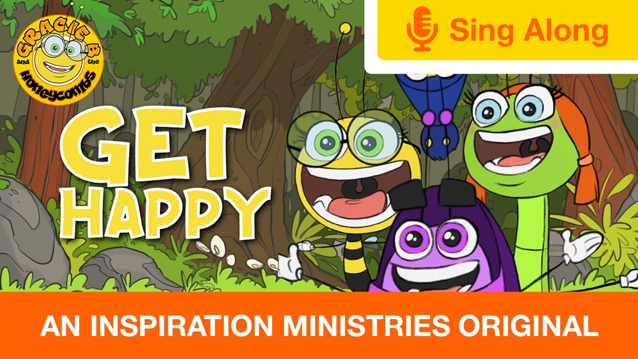 Sing with Gracie B and the Honeycombs their latest song "Get Happy." Does Jesus bring you joy to your heart! 

Do you love this song and want more? Learn more about how you can help us fund more episodes of this show at http://gracieb.buzz! 

#graciebandthehoneycombs #christianchildren #veggietales #kidsshows #christiansong #christianmusic #childrensministry #christiancreators