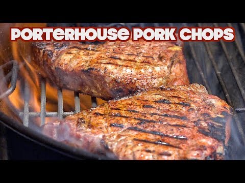 Porterhouse Grilled Pork Chops with a Dijon Cream Sauce (2018) hqdefault
