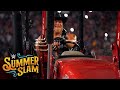 Brock Lesnar drives a tractor to the ring: SummerSlam 2022 (WWE Network Exclusive) - WWE