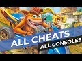 Crash Team Racing Nitro-Fueled - ALL Cheat Codes PS4, Xbox One & Switch