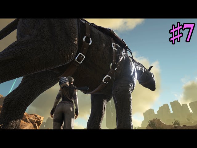 7 Ark Sco パラケラテリウムをテイム 菜園開始 Pc版公式pve Ark Survival Evolved Youtube