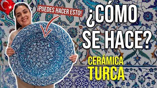 ¡HAZ TU CERÁMICA TURCA EN ESTAMBUL Y LLÉVATELA DE SOUVENIR! by Bery Istanbul Tips en Español 1,210 views 4 months ago 8 minutes, 42 seconds