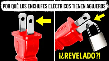 ¿Para qué sirven los 2 agujeros de un enchufe de 3 clavijas?