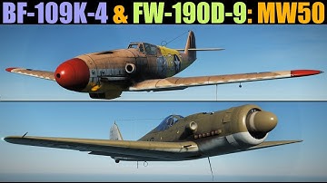 BF-109 K-4 & FW-190 D-9: MW50 Power Boost Tutorial | DCS WORLD