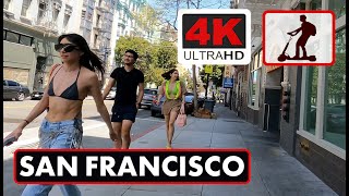 Zombie Land 😳 🇺🇸 San Francisco’s Tenderloin District 4K UHD No Commentary e scooter tour