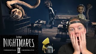 ВОРВАЛСЯ НА УРОК К МОНСТРАМ !! МНЕ КОНЕЦ ?? ПРОХОЖДЕНИЕ LITTLE NIGHTMARES 2 ЧАСТЬ 3