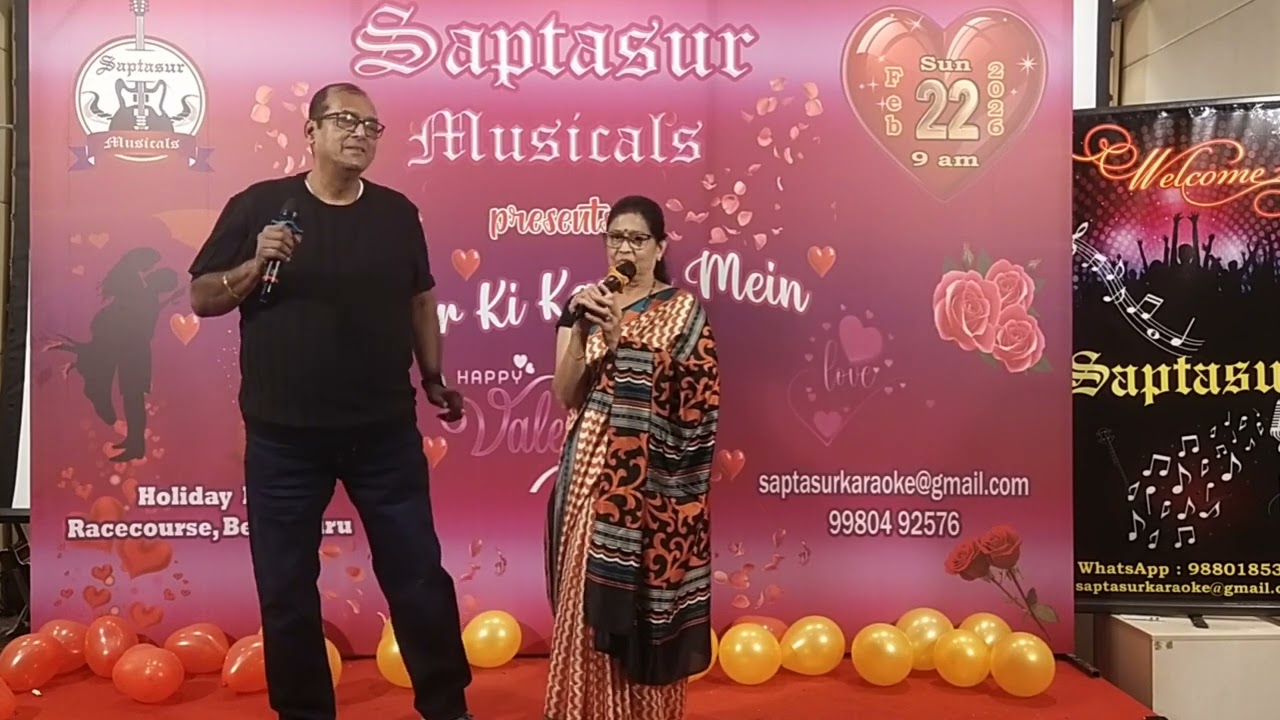 Deewana Hua Baadal | Pushpa & Venkat | Pyaar Ki Kashti Mein | Saptasur Musicals