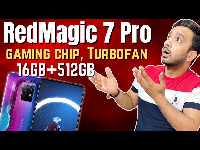 Red Magic 7 Pro Review (Hindi) -  16GB /512GB || ALL New Gaming Chip