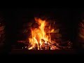 Crackling Fireplace w/ Thunder, Rain & Howling Wind Sounds - 10 Hours 4K