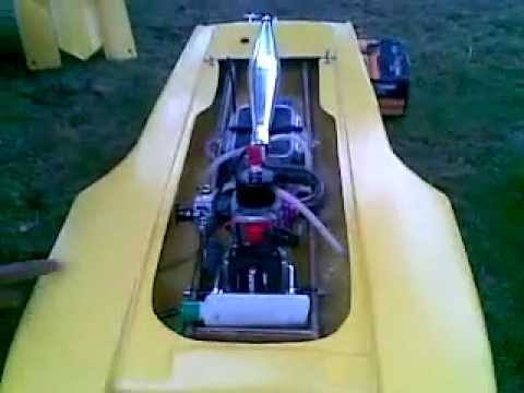 Finished build rc gas boat hydro.mp4 - YouTube