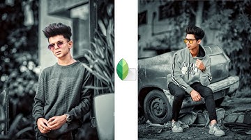 Instagram Viral Dp Editing - Snapseed Photo Editing Tutorial - Grey Tone effect - Snapseed