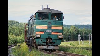 Awesome train horns and beeps of russian trains (COMPILATION)