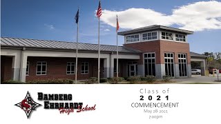 2021 Bamberg-Ehrhardt High School Graduation Ceremony