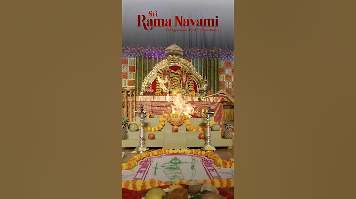 Glimpses of Sri Rama Navami 2025 Celebrations | ISKCON Hare Krishna Hill