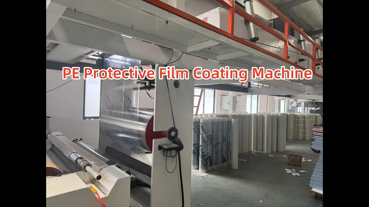High Speed PE Protective Film Coating Machine