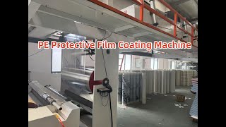 High Speed PE Protective Film Coating Machine