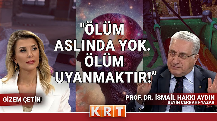 ÖLÜMÜ ÖLDÜRMEK MÜMKÜN MÜ? BEYİN, ÖLÜM ANINI NASIL ALGILIYOR? İSMAİL HAKKI AYDIN'DAN ÇARPICI DETAYLAR