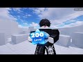Reaching LVL 200 in roblox rivals!