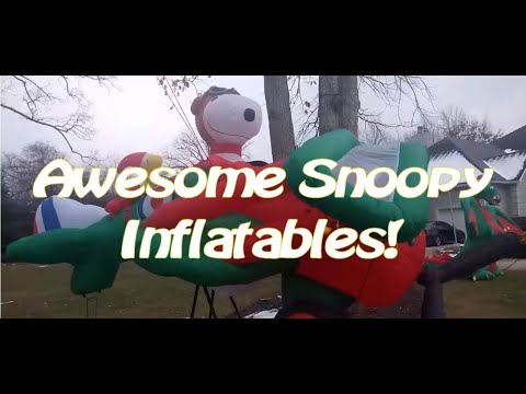 Awesome Snoopy Inflatables