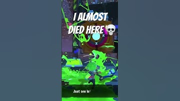 Story Mode Levels in Splatoon 3 Giving me Trouble 💀 #shorts