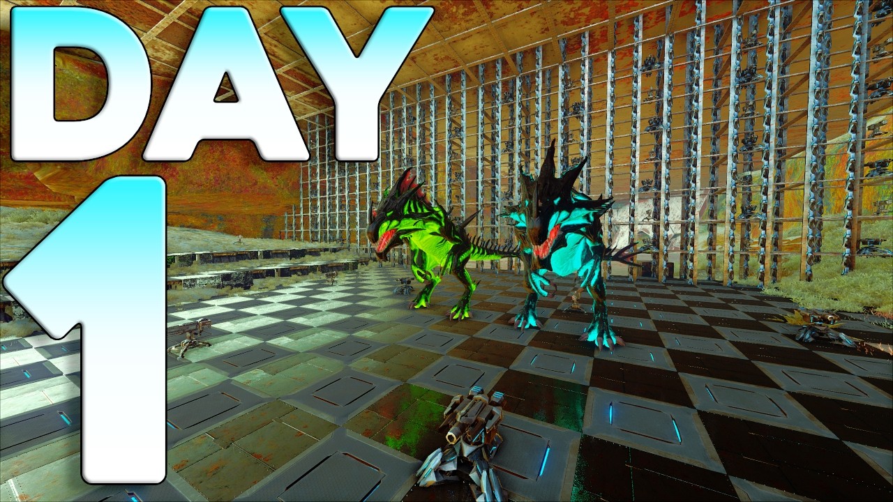 We Built the Greatest Abandoned Laboratory Cave Base in ARK PVP ...