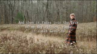 Taylor Swift - gold rush (Lyrics)