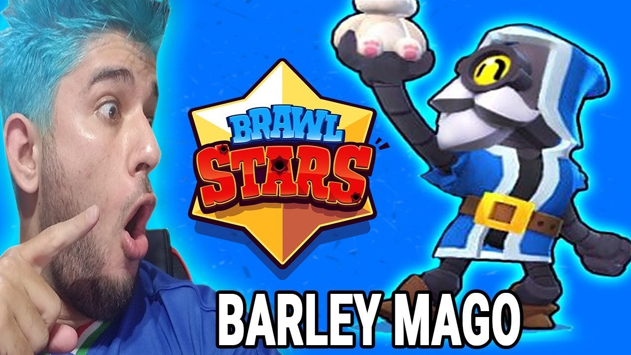 Como Conseguir A Skin Do Barley Mago De Graca No Brawl Stars Youtube - imagens do barley mago do brawl stars