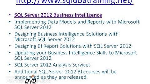 Microsoft SQL Server Database & Business Intelligence Training