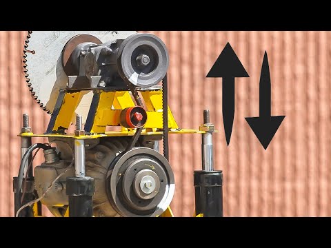 Car Shock Absorbers to Lift Table Saw