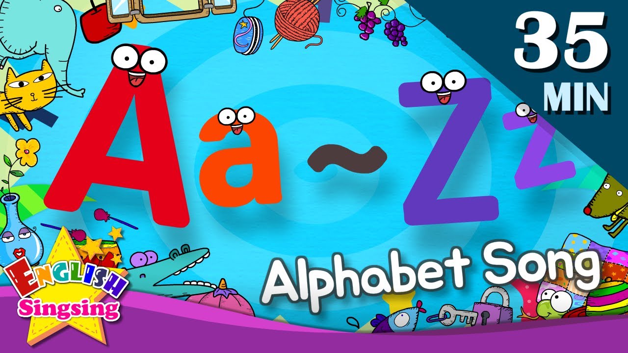 Alphabet Song  A to Z for Children  Collection of Kindergarten Songs