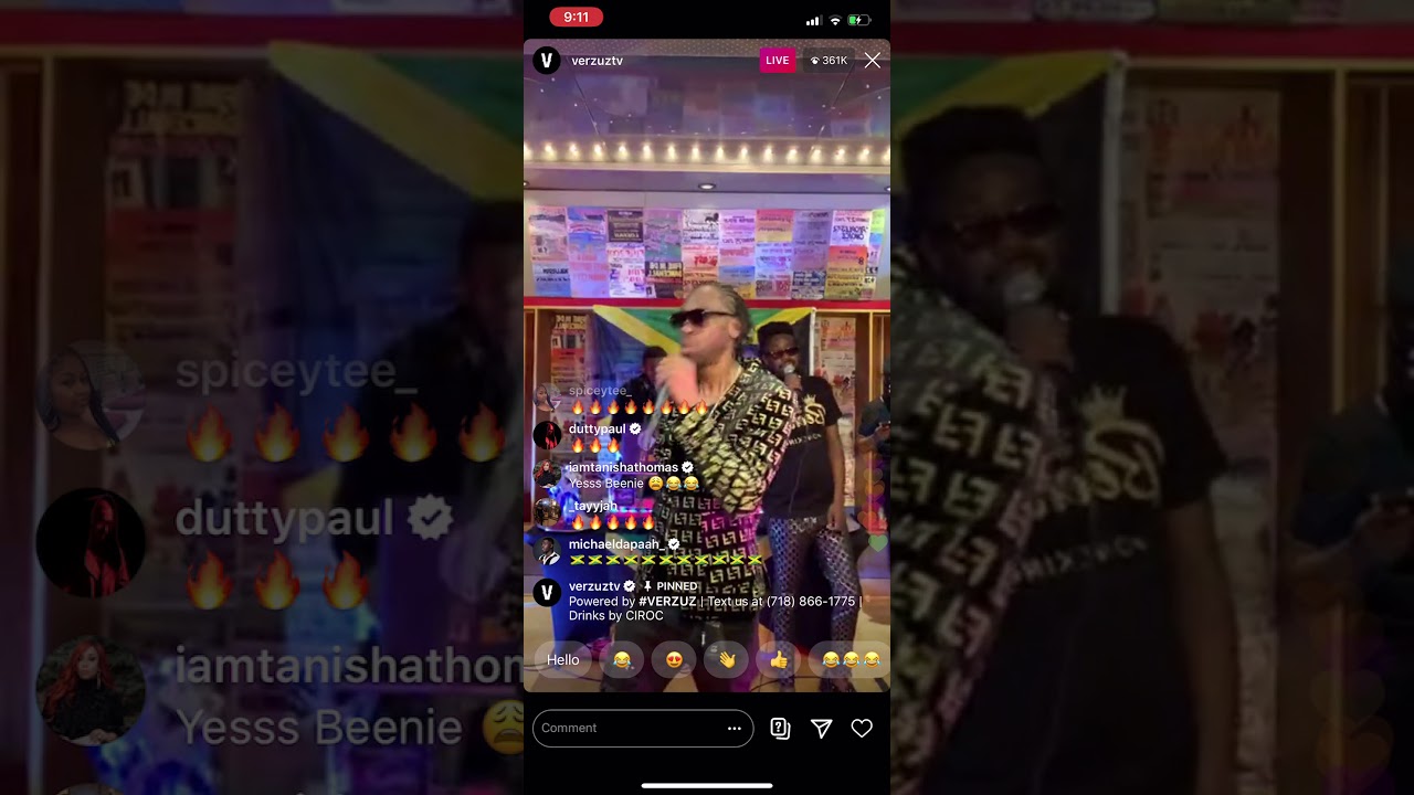 Beenie Man vs Bounty Killer Verzuz live on IG clash - YouTube