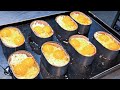 전국에서 가장 큰 계란빵!! 베이컨, 햄, 치즈 대왕계란빵 / giant bacon cheese egg bread / korean street food