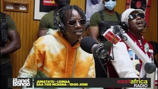Rayvanny na Mac Voice wakiimba Live visa vya mama mwenye nyumba