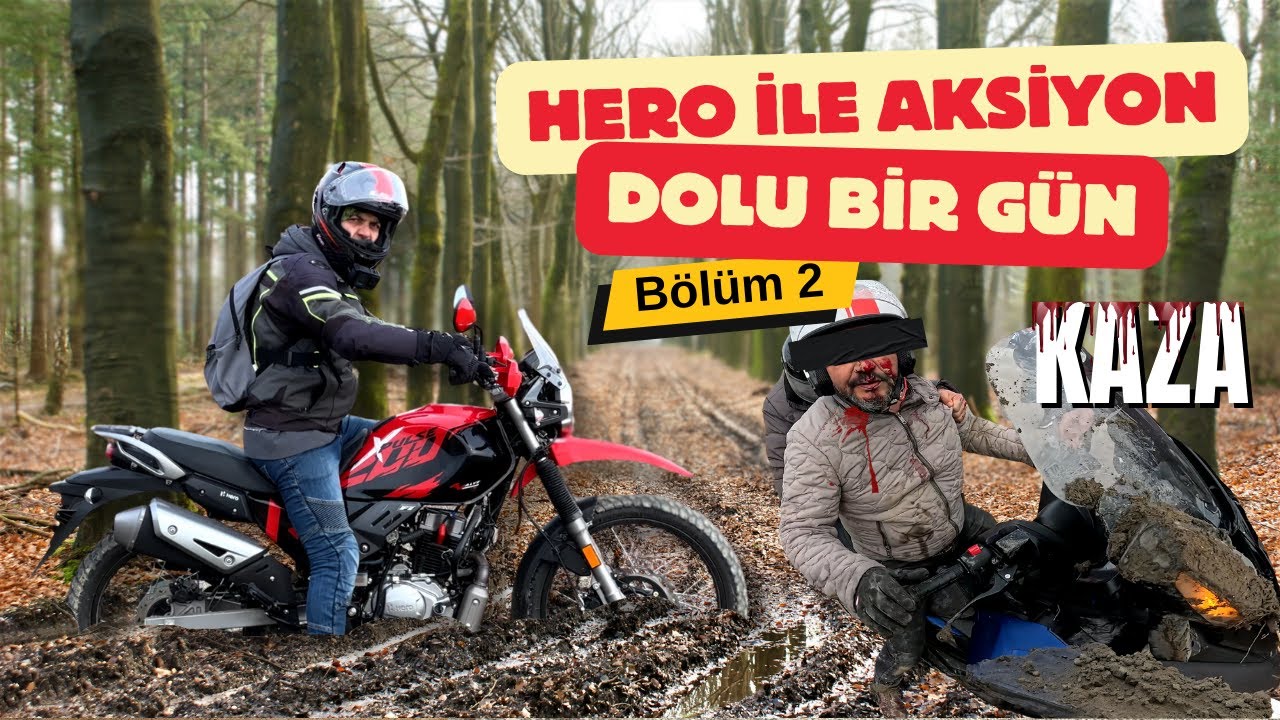 Ormanda Çamura saplandık | Hero xpulse 200 ile Aksiyon dolu bir gün | Bölüm 2 | Kolaçan