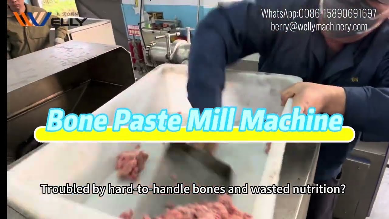 Perfect Bone Paste-Bone Mud Mill | Bone Paste Grinding Machine | Bone Paste Mill Machine