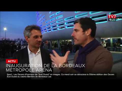 Inauguration de l'Arena de Bordeaux : les mots du directeur Jérôme Langlet