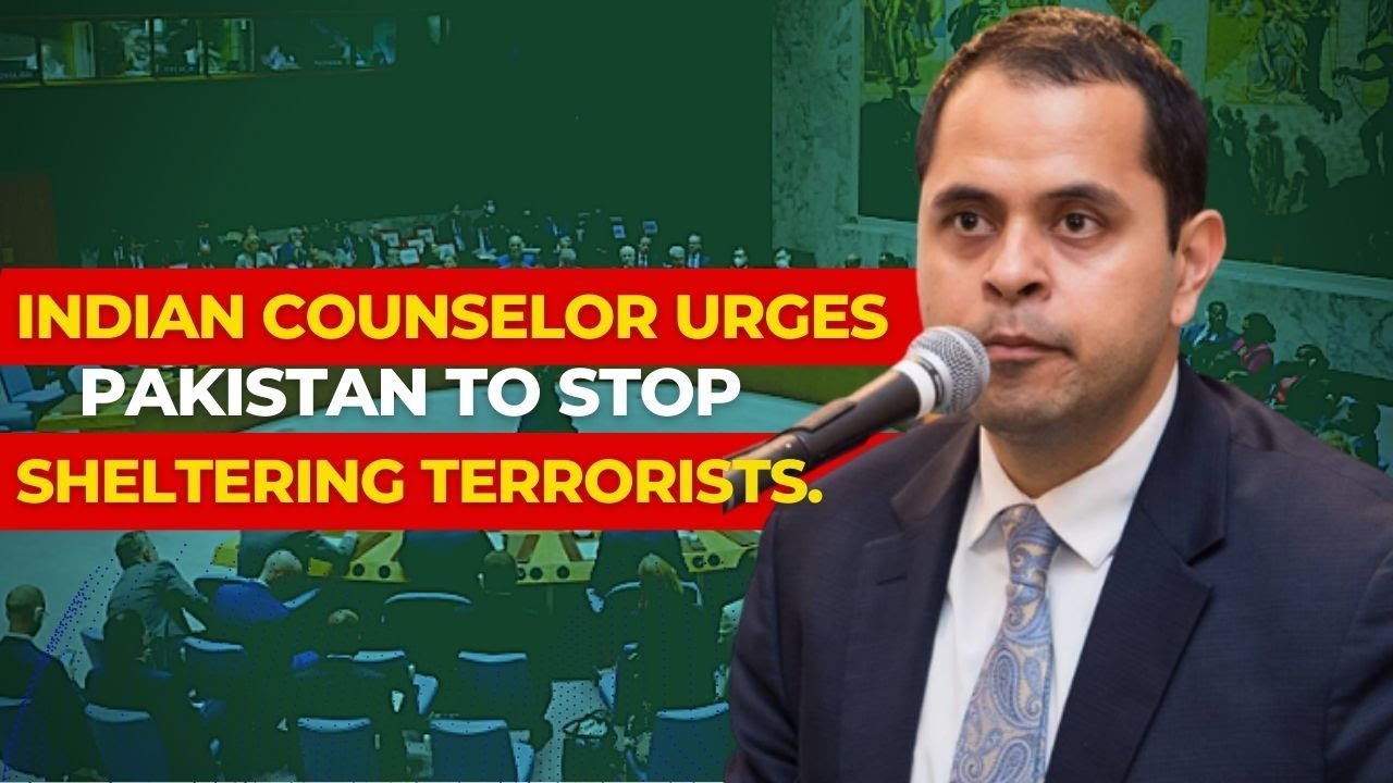 Indian Counsellor Pratik Mathur said, "Pakistan must check their Track Record!