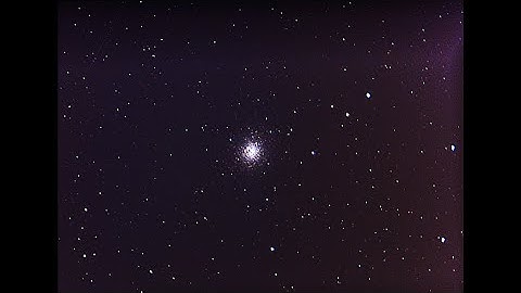 Capturando imagens de Ômega Centauri com a câmera sv105 e o Sharpcap