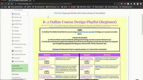 Course Navigation Video: Online Course Design (2020/21)